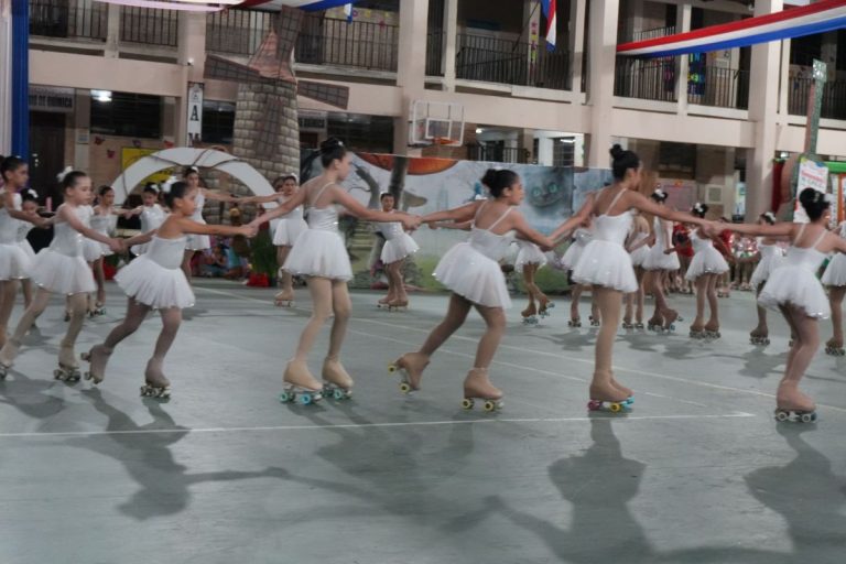 Clausura de la Escuela de Patinaje Artístico de la Cooperativa Capiatá 2025 reunió a más de 100 atletas