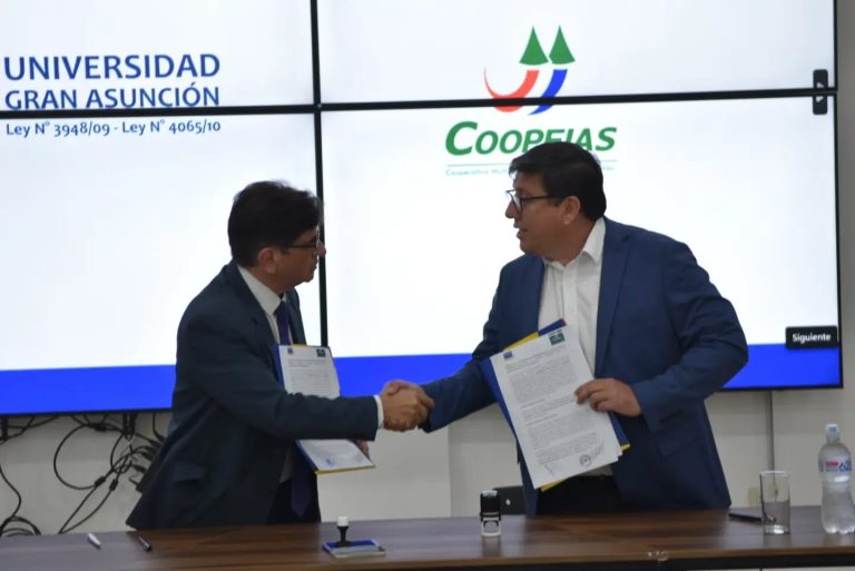 COOPEJAS renovó convenio con la Universidad Gran Asunción