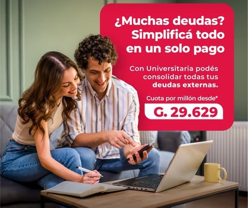 Simplificar deudas con un solo pago en Universitaria